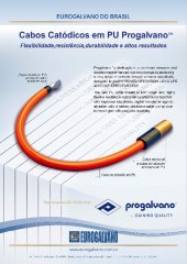 Cabos catódicos originais Progalvano.