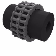 Conjunto de acoplamento dentado.